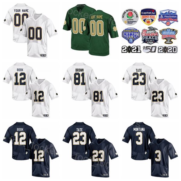 ncaa college football university 12 ian book jersey 3 joe montana 6 jerome bettis 81 tim brown 81 alan page 23 golden tate embroidery and se, Black
ncaa college football university 12 ian book jersey 3 joe montana 6 jerome bettis 81 tim brown 81 alan page 23 golden tate embroidery and se, Black