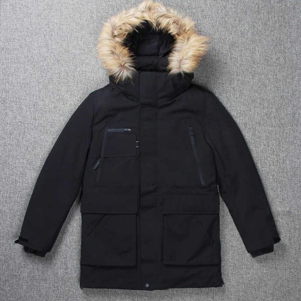 luxury mens fashion down jacket men winter coat goose feather parka real fur hood puffer man jackets, Black;brown
luxury mens fashion down jacket men winter coat goose feather parka real fur hood puffer man jackets, Black;brown