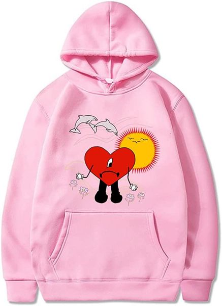 men's hoodies sweatshirts bad bunny designer sweatshirt tracksuit men women pullover fashion hooded, Black
men's hoodies sweatshirts bad bunny designer sweatshirt tracksuit men women pullover fashion hooded, Black