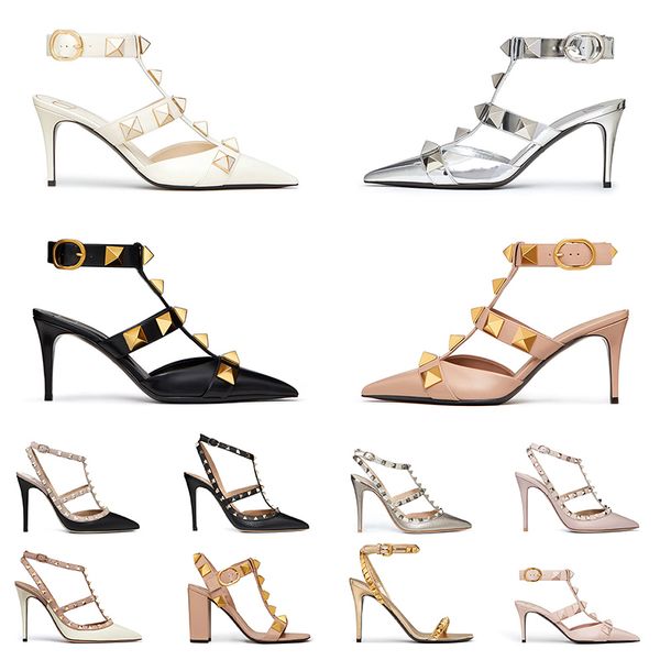 classic high heeled sandals genuine leather dance shoe designer gai heels 10cm lady metal belt buckle stiletto thick heel woman dress shoes, Black
classic high heeled sandals genuine leather dance shoe designer gai heels 10cm lady metal belt buckle stiletto thick heel woman dress shoes, Black