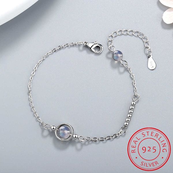 beaded strands handmade moonstone bracelet circle charm with natural crystal 925 sterling silver beads personalized bracelets for women/jkjf, Black
beaded strands handmade moonstone bracelet circle charm with natural crystal 925 sterling silver beads personalized bracelets for women/jkjf, Black