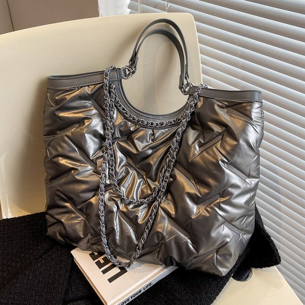evening bags fashion chains padded women handbags quilted puffy tote luxury down cotton shoulder crossbody bag simple shopper purse 221014
evening bags fashion chains padded women handbags quilted puffy tote luxury down cotton shoulder crossbody bag simple shopper purse 221014