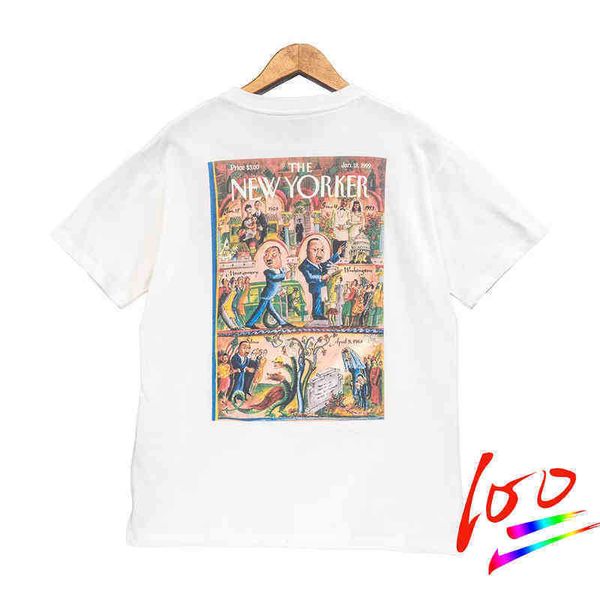 men's and women's kiths treats brand t-shirts casual wear new york comics summer fashion 2022 ss, White;black
men's and women's kiths treats brand t-shirts casual wear new york comics summer fashion 2022 ss, White;black
