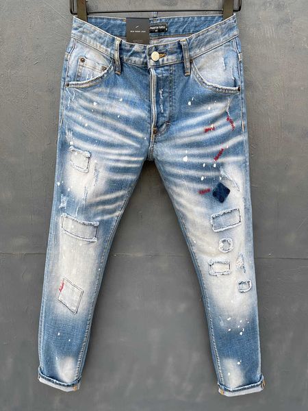 men's jeans dsq phantom turtle classic fashion man hip hop rock moto mens casual design ripped distressed skinny denim biker 6131, Blue
men's jeans dsq phantom turtle classic fashion man hip hop rock moto mens casual design ripped distressed skinny denim biker 6131, Blue