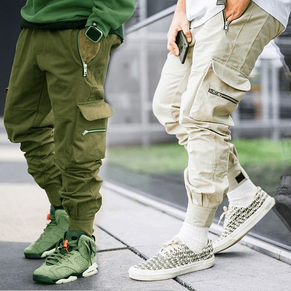 godlikeu men's fashion trend hip hop multi-pocket zipper design high street outdoor casual cargo pants, Black
godlikeu men's fashion trend hip hop multi-pocket zipper design high street outdoor casual cargo pants, Black