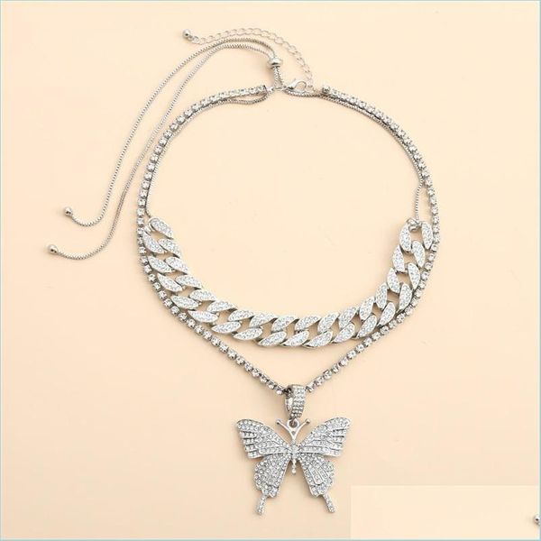 pendant necklaces women necklaces iced out cuban link chains butterfly pendant crystal rhinestone animal hip hop jewelry gold pink w dhlzb, Silver
pendant necklaces women necklaces iced out cuban link chains butterfly pendant crystal rhinestone animal hip hop jewelry gold pink w dhlzb, Silver
