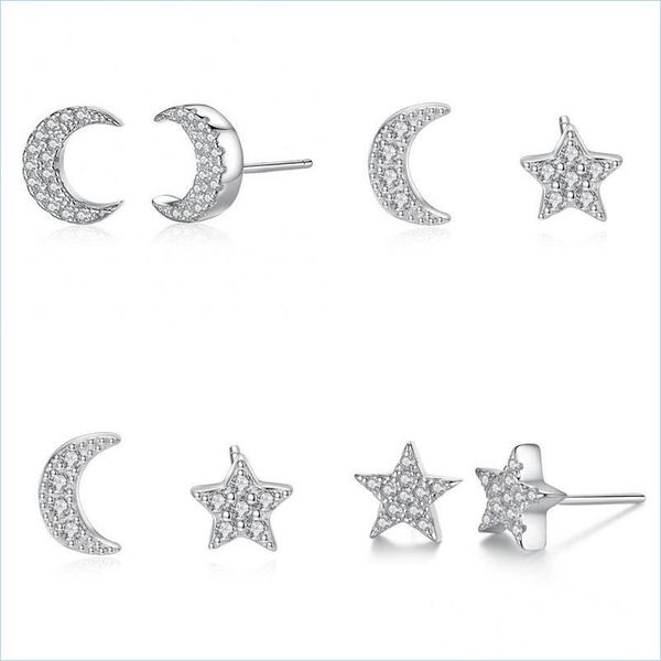 stud moon and star stud earring for women 925 sterling sier original christmas jewelry gift fashion earrings drop delivery 2022 dhr9h, Golden;silver
stud moon and star stud earring for women 925 sterling sier original christmas jewelry gift fashion earrings drop delivery 2022 dhr9h, Golden;silver