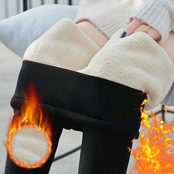 women's leggings tights with fur tight-fitting warm leggings for women fashion winter plus velvet thickening high waist leggings therma, Black
women's leggings tights with fur tight-fitting warm leggings for women fashion winter plus velvet thickening high waist leggings therma, Black