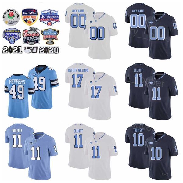 ncaa football north carolina tar heels college 10 mitchell trubisky jersey 34 tarik cohen 11 nathan elliott 17 anthony ratliff-williams 49 j, Black
ncaa football north carolina tar heels college 10 mitchell trubisky jersey 34 tarik cohen 11 nathan elliott 17 anthony ratliff-williams 49 j, Black