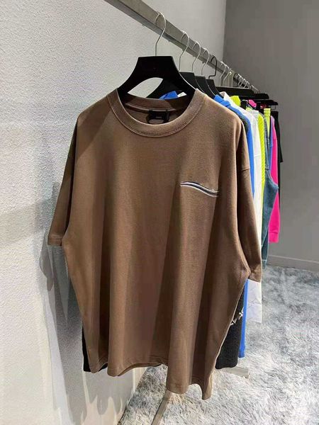 fashion brand designer t shirt letter embroidery short sleeve paris men and women short sleeve camel, White;black
fashion brand designer t shirt letter embroidery short sleeve paris men and women short sleeve camel, White;black