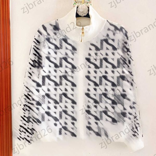 luxury cardigan jumpers for womens sweater designer sweater fluffy soft texture knitwear patchwork printed zipper cardigan sweater women clo, White;black
luxury cardigan jumpers for womens sweater designer sweater fluffy soft texture knitwear patchwork printed zipper cardigan sweater women clo, White;black