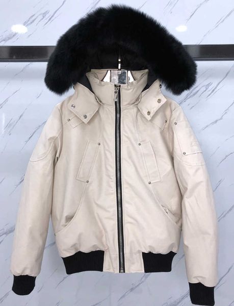 men's down parkas jacket fur collar parka winter waterproof white duck coat cloak fashion men and couples moose casual version 8 y84e, Black
men's down parkas jacket fur collar parka winter waterproof white duck coat cloak fashion men and couples moose casual version 8 y84e, Black
