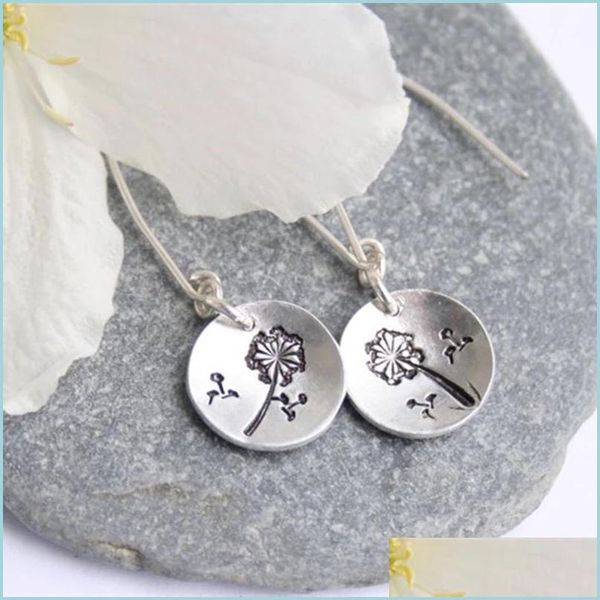 dangle chandelier dandelion retro flower dangle earrings sier plated color ear pendants charm women fashion eardrop jewelry accessor dhw5a, Silver
dangle chandelier dandelion retro flower dangle earrings sier plated color ear pendants charm women fashion eardrop jewelry accessor dhw5a, Silver