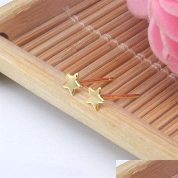 stud cute star stud earrings for women girls 925 sterling sier mini tiny gold color jewelry gifts h40 1435 q2 drop delivery 2022 earri dhd7i, Golden;silver
stud cute star stud earrings for women girls 925 sterling sier mini tiny gold color jewelry gifts h40 1435 q2 drop delivery 2022 earri dhd7i, Golden;silver