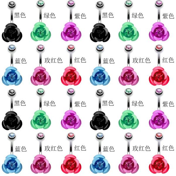 navel bell button rings rose cat body piercing jewelry dangle accessories fashion charm yummy drop delivery 2022 184pu, Silver
navel bell button rings rose cat body piercing jewelry dangle accessories fashion charm yummy drop delivery 2022 184pu, Silver