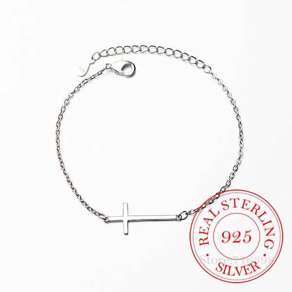 beaded strands 925 sterling silver cross charm bracelet for women bracelet bangle fashion jewelry birthday party gift l221012, Black
beaded strands 925 sterling silver cross charm bracelet for women bracelet bangle fashion jewelry birthday party gift l221012, Black