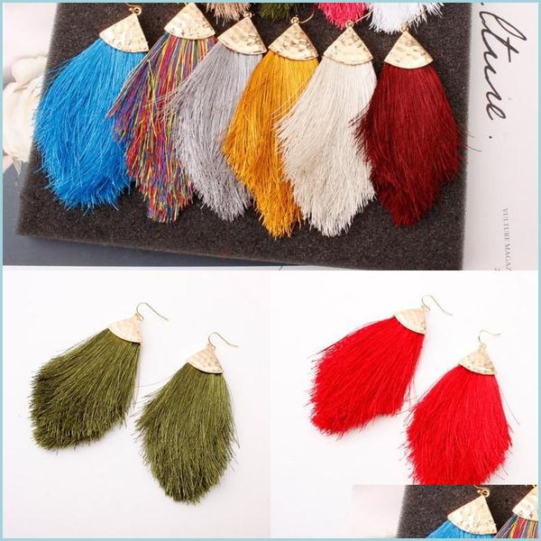 dangle chandelier pure color womens tassel earrings jewelry korean fashion lady dangle eardrop mticolor bohemian style 2 8nb j2b dro dhtb0, Silver
dangle chandelier pure color womens tassel earrings jewelry korean fashion lady dangle eardrop mticolor bohemian style 2 8nb j2b dro dhtb0, Silver