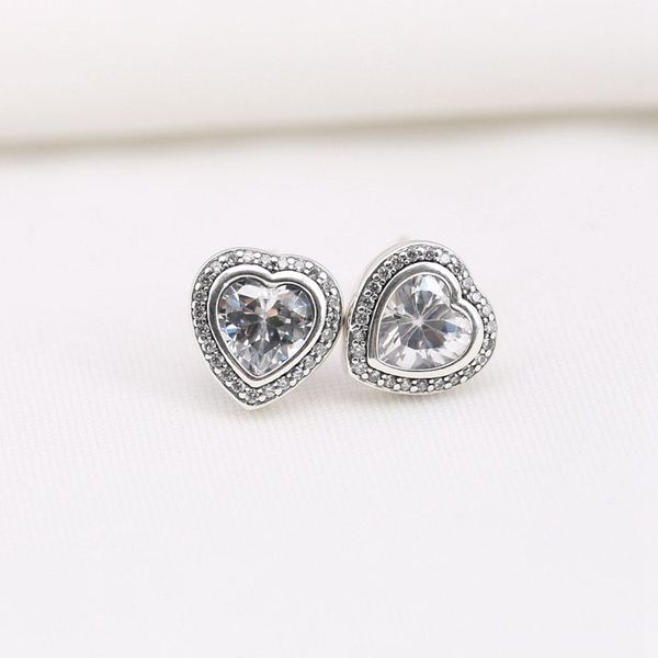 sparkling heart stud earrings with original box for pandora 925 sterling silver rose gold wedding designer jewelry for women girls earring s, Golden;silver
sparkling heart stud earrings with original box for pandora 925 sterling silver rose gold wedding designer jewelry for women girls earring s, Golden;silver