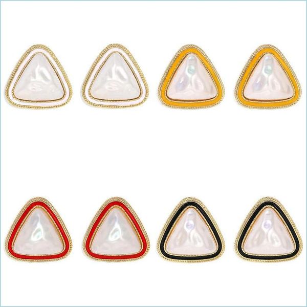 stud boho cute imitation pearl stud earrings fashion 4 colors triangle shaped earring jewelry accessories gifts 2501 y2 drop delivery dhxzr, Golden;silver
stud boho cute imitation pearl stud earrings fashion 4 colors triangle shaped earring jewelry accessories gifts 2501 y2 drop delivery dhxzr, Golden;silver