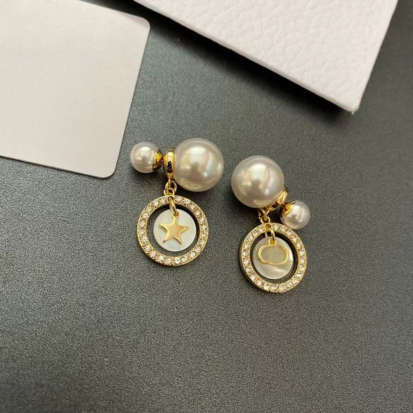fashion designer pearl ring earrings with five-pointed star earring are the most fashionable new earrings for women, Golden;silver
fashion designer pearl ring earrings with five-pointed star earring are the most fashionable new earrings for women, Golden;silver