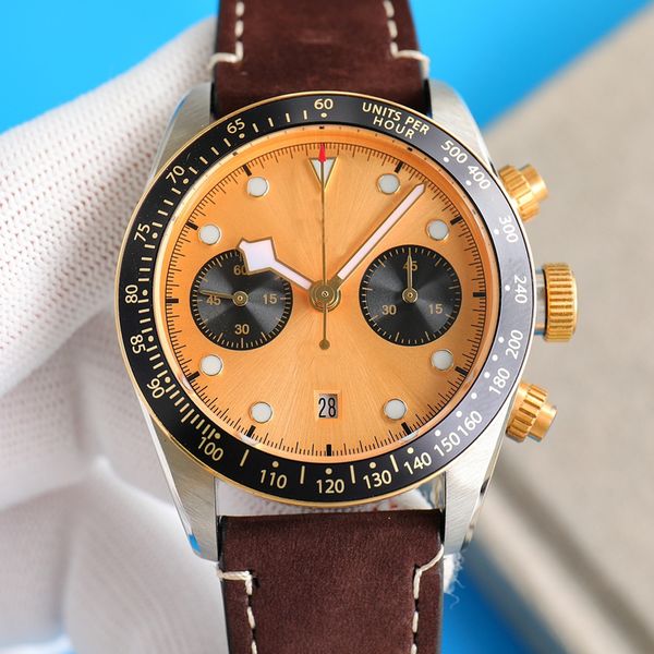 mens watches steel strap 41mm vintage design wristwatch life waterproof automatic mechanical watch montres de luxe, Slivery;brown
mens watches steel strap 41mm vintage design wristwatch life waterproof automatic mechanical watch montres de luxe, Slivery;brown