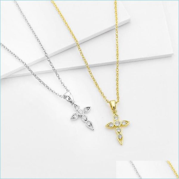 pendant necklaces plated sier cross pendant necklace for woman girls ladies birthday party chain colgante collares fine jewelry 764 z dhwhc, Silver
pendant necklaces plated sier cross pendant necklace for woman girls ladies birthday party chain colgante collares fine jewelry 764 z dhwhc, Silver