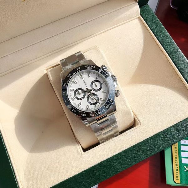 with original box mens watch automatic mechanical watches 40mm stainless steel strap panda wristwatch ceramic case design montre de luxe fas, Slivery;brown
with original box mens watch automatic mechanical watches 40mm stainless steel strap panda wristwatch ceramic case design montre de luxe fas, Slivery;brown