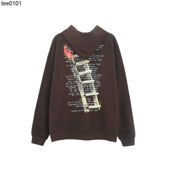 ins tide brand kanyess designer same peripheral sweater travies scott ladder high street hoodie, Black
ins tide brand kanyess designer same peripheral sweater travies scott ladder high street hoodie, Black