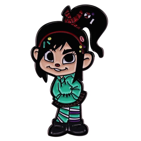 wreck games brooch cute anime movies games hard enamel pins collect metal cartoon brooch backpack hat bag collar lapel badges women fashion, Blue
wreck games brooch cute anime movies games hard enamel pins collect metal cartoon brooch backpack hat bag collar lapel badges women fashion, Blue