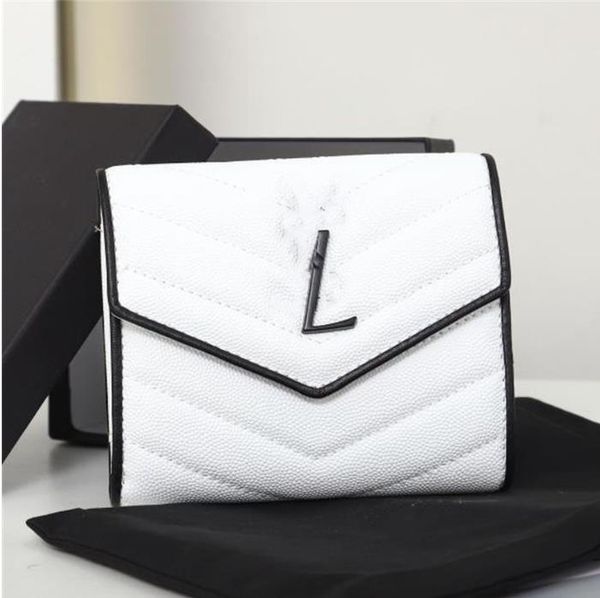 designer wallets woman high-end classic purse women's caviar leather fashion wallet for woman single zipper multi-function card bag sl0, Red;black
designer wallets woman high-end classic purse women's caviar leather fashion wallet for woman single zipper multi-function card bag sl0, Red;black