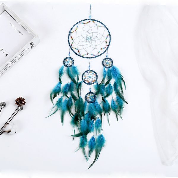 dream catcher feather decorative objects hanging decoration five ring wind chimes home creative pendant gift for friends 1223254
dream catcher feather decorative objects hanging decoration five ring wind chimes home creative pendant gift for friends 1223254