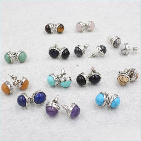 stud 10mm semicircle ear studs simplicity versatile natural healing crystal fashion stud jewelry women earrings 5 5sl k2b drop delive dh6gf, Golden;silver
stud 10mm semicircle ear studs simplicity versatile natural healing crystal fashion stud jewelry women earrings 5 5sl k2b drop delive dh6gf, Golden;silver