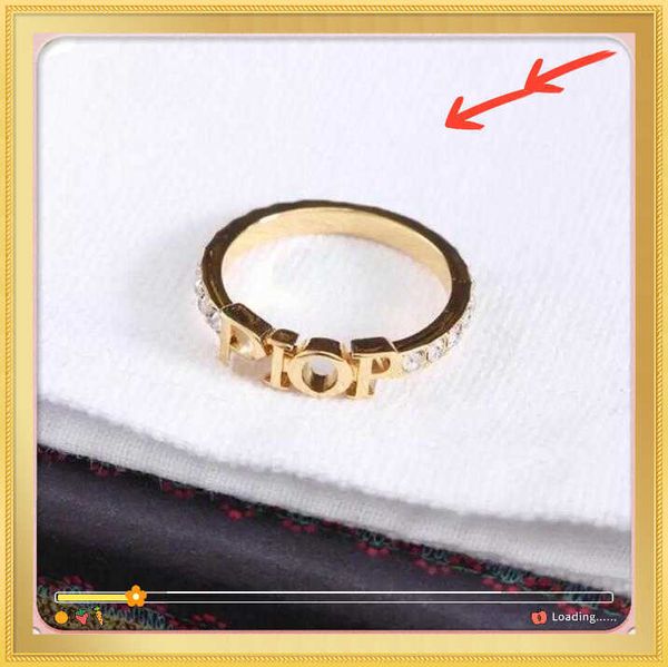 2022 fashion designer gold letter band rings bague for lady women party wedding lovers gift engagement jewelry with box9982, Silver
2022 fashion designer gold letter band rings bague for lady women party wedding lovers gift engagement jewelry with box9982, Silver