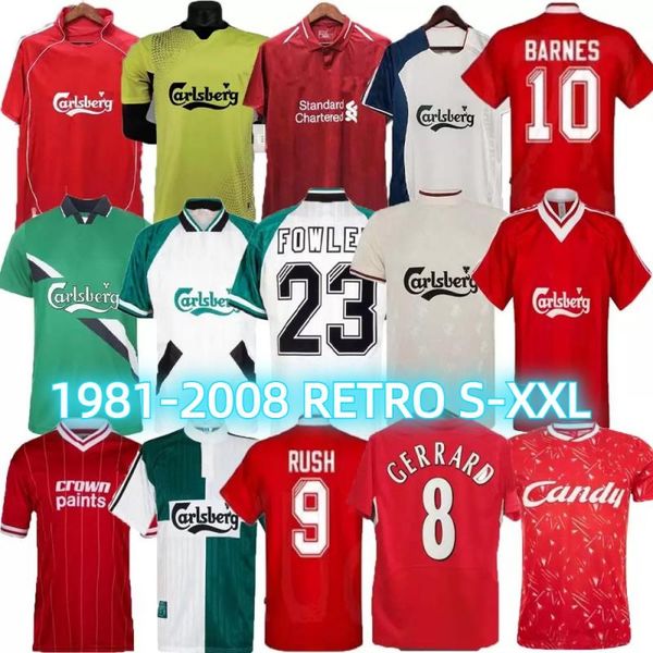 81 84 85 retro soccer jersey gerrard rush dalglish classic 86 89 90 rush barnes 91 92 93 94 95 96 97 98 camiseta de man football shirt s, Black
81 84 85 retro soccer jersey gerrard rush dalglish classic 86 89 90 rush barnes 91 92 93 94 95 96 97 98 camiseta de man football shirt s, Black