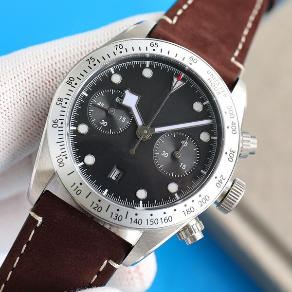 mens wristwatch steel strap 41mm vintage design watch life waterproof mechanical movement black dial orologi di lusso, Slivery;brown
mens wristwatch steel strap 41mm vintage design watch life waterproof mechanical movement black dial orologi di lusso, Slivery;brown