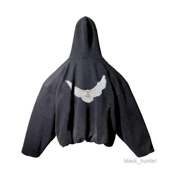 men's hoodies yezzi designer sweatshirts homemade branded winter warm peace pigeon american loose fleece thickened hoodie long sleeves, Black
men's hoodies yezzi designer sweatshirts homemade branded winter warm peace pigeon american loose fleece thickened hoodie long sleeves, Black