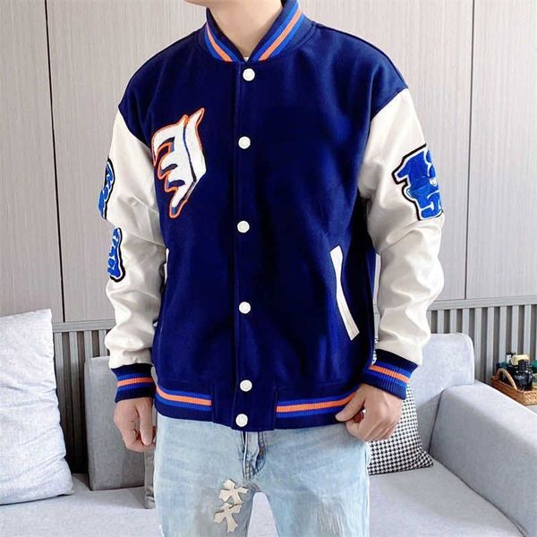 luxury college jacket mens sportswear designer baseball jackets 3d embroidery long sleeve wool coat men women cardigan sweatshirt suit, Black;brown
luxury college jacket mens sportswear designer baseball jackets 3d embroidery long sleeve wool coat men women cardigan sweatshirt suit, Black;brown