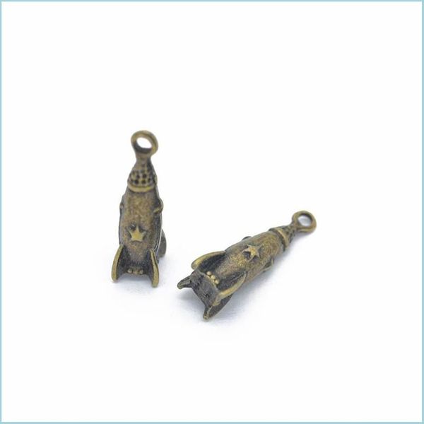 charms 40pcs 24x9x9mm zinc alloy charms antique bronze plated rocket spaceship missile for jewelry making diy handmade pendants drop dhuix, Bronze;silver
charms 40pcs 24x9x9mm zinc alloy charms antique bronze plated rocket spaceship missile for jewelry making diy handmade pendants drop dhuix, Bronze;silver