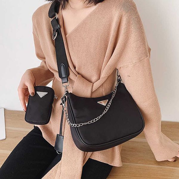 single package fashion 2 pcs/set chain shoulder bags for women crossbody casual nylon messenger lady solid color armpit bag purse q1206
single package fashion 2 pcs/set chain shoulder bags for women crossbody casual nylon messenger lady solid color armpit bag purse q1206