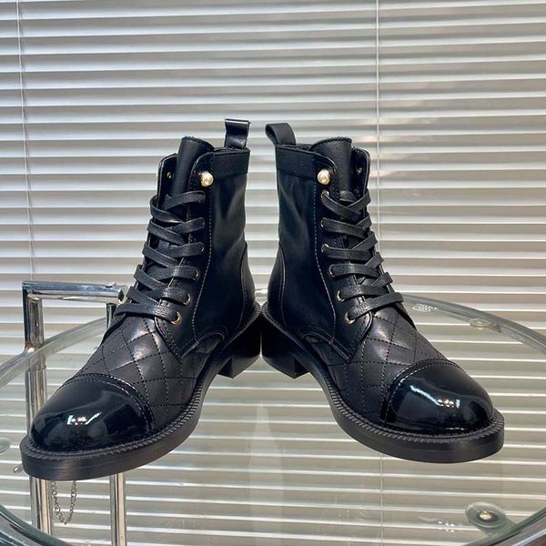 designer genuine leather martin boots fashion spring and autumn women's shoes round toe heel height 5cm british style short boot 35-41, Black
designer genuine leather martin boots fashion spring and autumn women's shoes round toe heel height 5cm british style short boot 35-41, Black