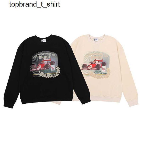 men's hoodies designer sweatshirts rhude print crew neck loose sweater fashion brand men women couple, Black
men's hoodies designer sweatshirts rhude print crew neck loose sweater fashion brand men women couple, Black