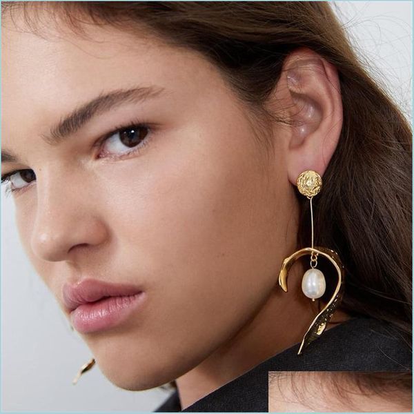 stud mill price luxury womens females dangler studs lady punk exaggerated long pearls drop earrings eardrop 1267 q2 delivery 2022 jew dhqkp, Golden;silver
stud mill price luxury womens females dangler studs lady punk exaggerated long pearls drop earrings eardrop 1267 q2 delivery 2022 jew dhqkp, Golden;silver
