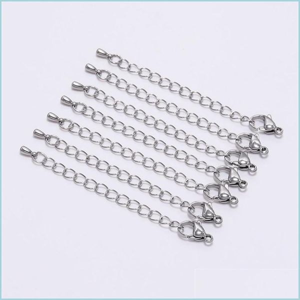 clasps hooks 10pcs/lot stainless steel extension tail chain lobster clasp diy bracelet necklace extender chains for jewelry making f dhukm
clasps hooks 10pcs/lot stainless steel extension tail chain lobster clasp diy bracelet necklace extender chains for jewelry making f dhukm