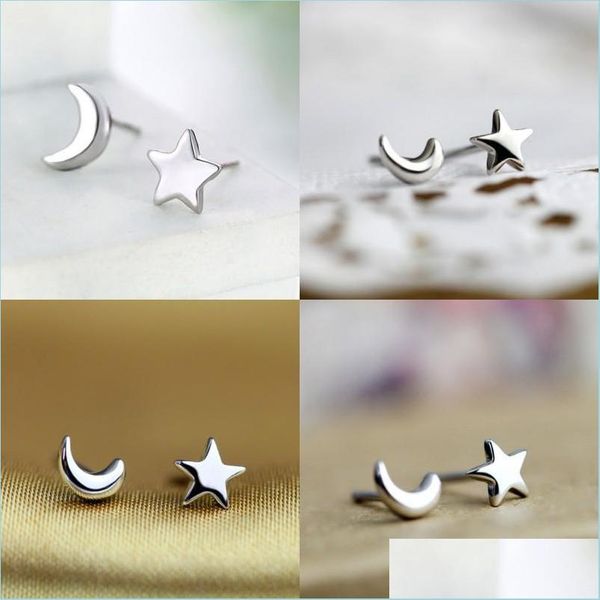 stud stud earrings 925 sier star amp moon fashion sterling jewelry for women earring 26 j2 drop delivery 2022 dhh0c, Golden;silver
stud stud earrings 925 sier star amp moon fashion sterling jewelry for women earring 26 j2 drop delivery 2022 dhh0c, Golden;silver