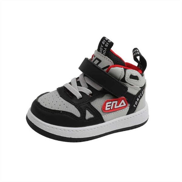 sneakers 2022 new autumn baby first walkers high-help leather toddler kids sneakers outdoor tennis fashion little baby girls boys shoes l221, Black;red
sneakers 2022 new autumn baby first walkers high-help leather toddler kids sneakers outdoor tennis fashion little baby girls boys shoes l221, Black;red
