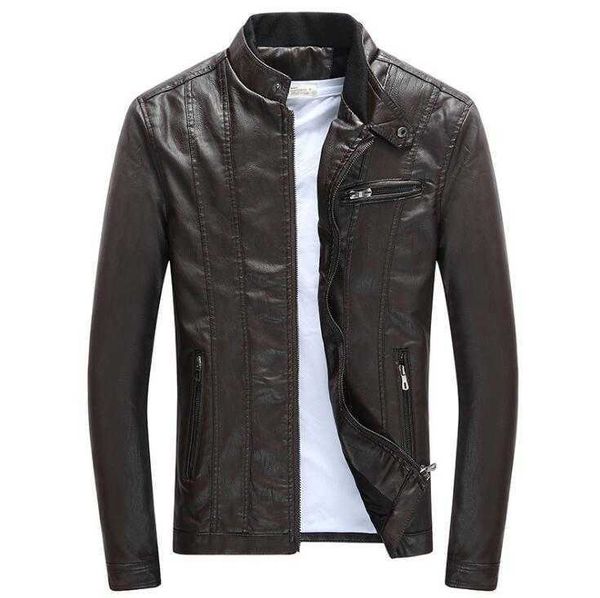 men's leather faux spring autumn mens pu jackets stand collar coats male motorcycle slim outerwear clothing, Black
men's leather faux spring autumn mens pu jackets stand collar coats male motorcycle slim outerwear clothing, Black