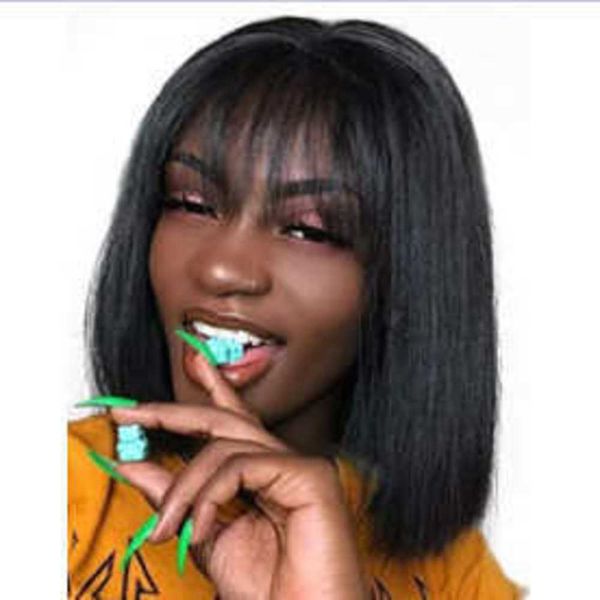 synthetic wigs women s short hair new fashion full head cover chemical fiber wave bobo 220920, Black
synthetic wigs women s short hair new fashion full head cover chemical fiber wave bobo 220920, Black