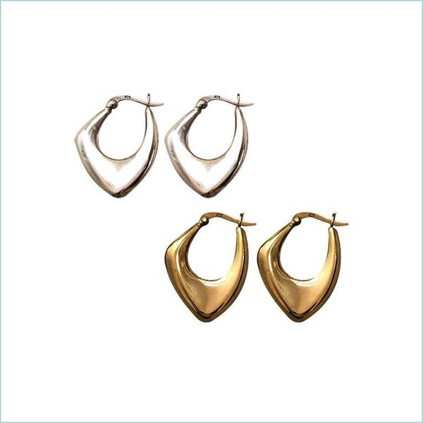 hoop huggie girls 925 sterling sier irregar earrings for women nordic style minimalist big hoop female luxury party jewelry1 1830 q2 dhbna, Golden;silver
hoop huggie girls 925 sterling sier irregar earrings for women nordic style minimalist big hoop female luxury party jewelry1 1830 q2 dhbna, Golden;silver
