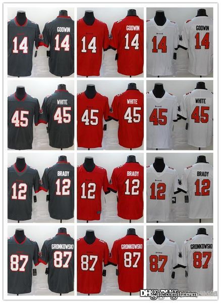 college wear men 12 tom brady 14 chris godwin 87 rob gronkowski 45 devin white 13 mike evans football jerseys, Black
college wear men 12 tom brady 14 chris godwin 87 rob gronkowski 45 devin white 13 mike evans football jerseys, Black