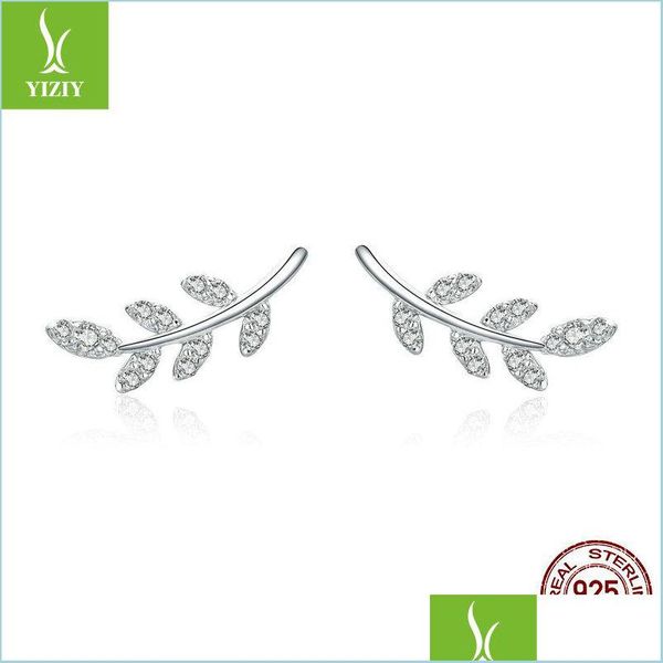 stud authentic 925 sterling sier stud earrings for women spring leaf leaves clear cz zircon fashion jewelry drop delivery 2022 earring dhxef, Golden;silver
stud authentic 925 sterling sier stud earrings for women spring leaf leaves clear cz zircon fashion jewelry drop delivery 2022 earring dhxef, Golden;silver